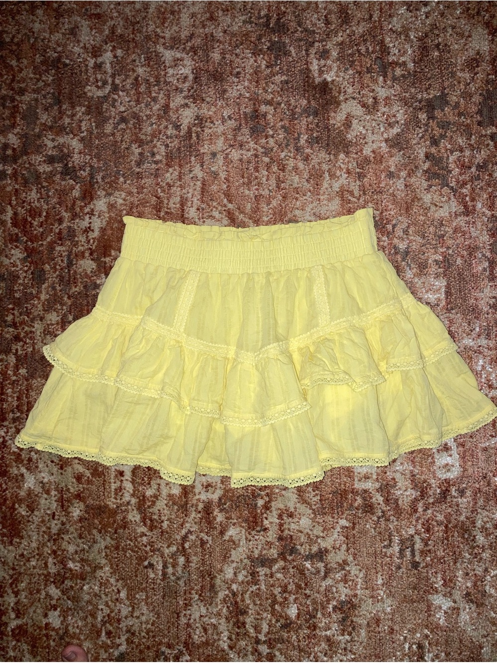 Yellow Frill Seeker Ruffle Skort - Picture 2 of 7